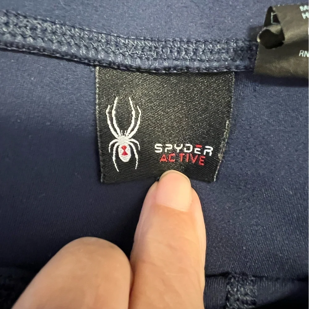 Spyder Active Jogger/Leggings Size Women’s XL Color Navy Blue